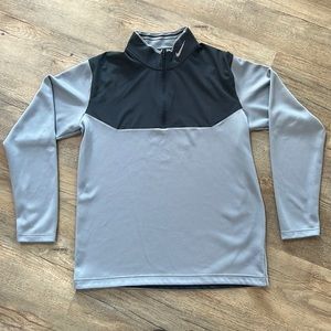 Nike Gold Half Zip Pullover Sweatshirt